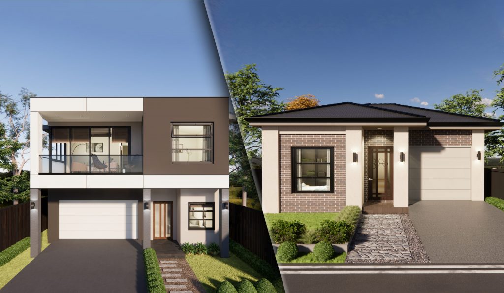 Maison plain-pied ou à étage