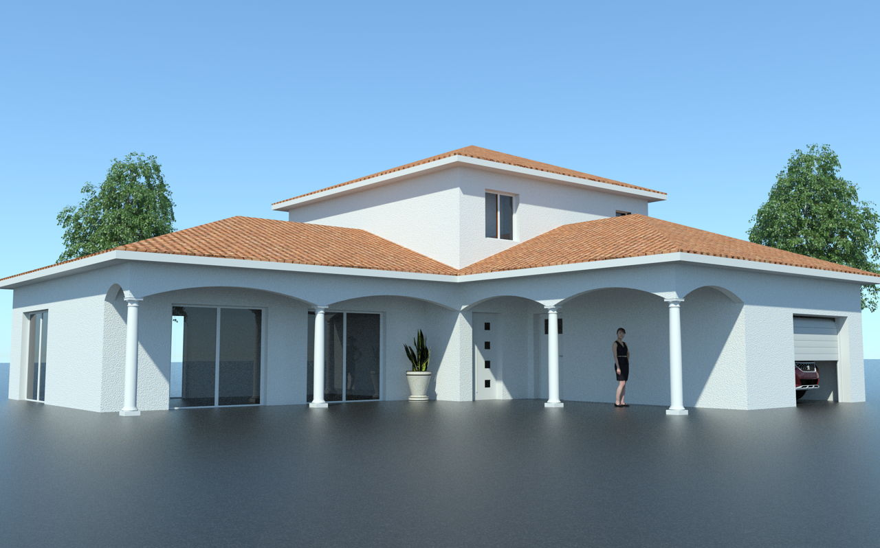 Façade principale